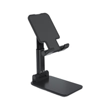Load image into Gallery viewer, Adjustable Desk Phone Holder Folding Compatible with All Phones (Black)
