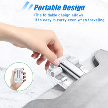 Load image into Gallery viewer, Adjustable Desk Phone Holder Folding Compatible with All Phones (Black)
