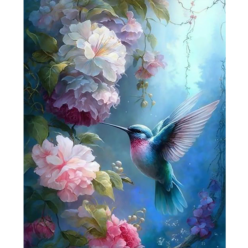 Bird Artwork (40*50CM) 11CT 3 Stamped Cross Stitch