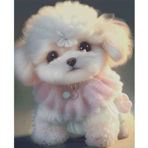 Dog (40*50CM) 11CT 3 Stamped Cross Stitch