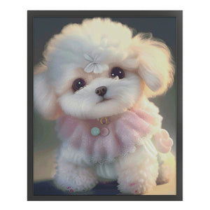 Dog (40*50CM) 11CT 3 Stamped Cross Stitch