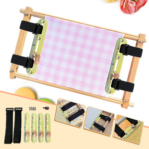 Acrylic Cross Stitch Side Tension Clips with Velcro Stretch screw screwdriver(1)