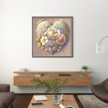Load image into Gallery viewer, Flower Artwork (50*50CM) 11CT 3 Stamped Cross Stitch
