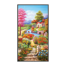 Load image into Gallery viewer, Landscape (40*75CM) 11CT 3 Stamped Cross Stitch
