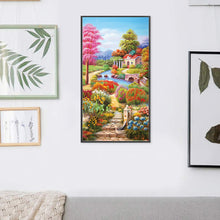 Load image into Gallery viewer, Landscape (40*75CM) 11CT 3 Stamped Cross Stitch
