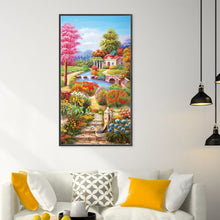 Load image into Gallery viewer, Landscape (40*75CM) 11CT 3 Stamped Cross Stitch
