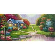 Load image into Gallery viewer, Landscape (75*40CM) 11CT 3 Stamped Cross Stitch
