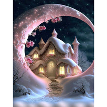 Load image into Gallery viewer, Castle (50*65CM) 11CT 3 Stamped Cross Stitch
