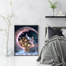 Load image into Gallery viewer, Castle (50*65CM) 11CT 3 Stamped Cross Stitch
