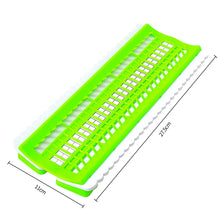Load image into Gallery viewer, 50-Hole Green Row Line Tool Convenient Efficient for DIY Sewing Storage (1)
