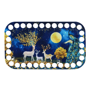 3pcs Cross Stitch Row Line Board 34-Hole Plastic Yarn Organizer (3)