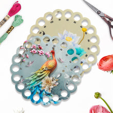 Load image into Gallery viewer, 20-Hole Cross Stitch Thread Holder Winding Board Sewing Accessory (2)
