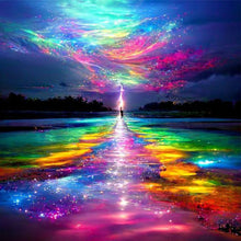 Load image into Gallery viewer, Wonderland (50*50CM) 14CT 2 Stamped Cross Stitch
