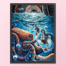 Load image into Gallery viewer, Octopus Artwork (50*65CM) 11CT 3 Stamped Cross Stitch
