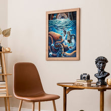 Load image into Gallery viewer, Octopus Artwork (50*65CM) 11CT 3 Stamped Cross Stitch
