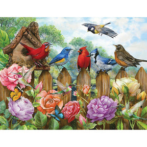 Bird (50*40CM) 11CT 3 Stamped Cross Stitch