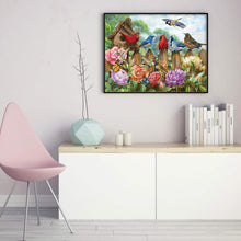 Load image into Gallery viewer, Bird (50*40CM) 11CT 3 Stamped Cross Stitch
