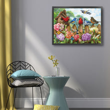 Load image into Gallery viewer, Bird (50*40CM) 11CT 3 Stamped Cross Stitch
