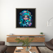 Load image into Gallery viewer, Girl Artwork (50*50CM) 11CT 3 Stamped Cross Stitch
