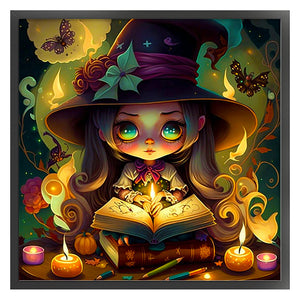 Girl Artwork (50*50CM) 11CT 3 Stamped Cross Stitch