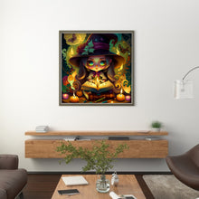 Load image into Gallery viewer, Girl Artwork (50*50CM) 11CT 3 Stamped Cross Stitch
