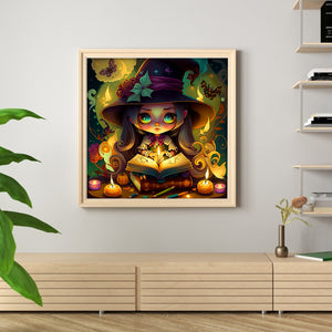 Girl Artwork (50*50CM) 11CT 3 Stamped Cross Stitch