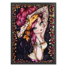 Load image into Gallery viewer, Girl (40*56CM) 11CT 3 Stamped Cross Stitch
