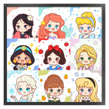 Load image into Gallery viewer, Cartoon (40*40CM) 11CT 3 Stamped Cross Stitch
