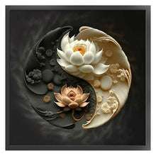 Load image into Gallery viewer, Lotus (40*40CM) 11CT 3 Stamped Cross Stitch
