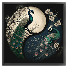 Load image into Gallery viewer, Peacock (40*40CM) 11CT 3 Stamped Cross Stitch
