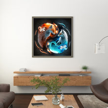 Load image into Gallery viewer, Fox (40*40CM) 11CT 3 Stamped Cross Stitch
