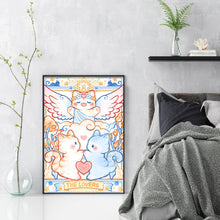 Load image into Gallery viewer, Tarot (40*60CM) 11CT 3 Stamped Cross Stitch
