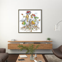 Load image into Gallery viewer, Joy Sunday Animal (16*17CM) 14CT 2 Stamped Cross Stitch

