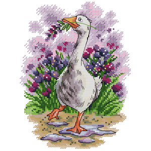 Joy Sunday Animal (19*26CM) 14CT 2 Stamped Cross Stitch