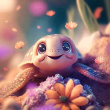 Load image into Gallery viewer, Crawling Turtle 30*30CM(Canvas) Full Round Drill Diamond Painting
