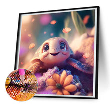 Load image into Gallery viewer, Crawling Turtle 30*30CM(Canvas) Full Round Drill Diamond Painting
