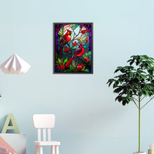 Load image into Gallery viewer, Cardinal Glass Painting 30*40CM(Canvas) Full Round Drill Diamond Painting
