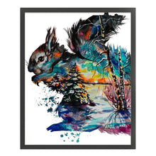Load image into Gallery viewer, Rabbit (40*50CM) 11CT 3 Stamped Cross Stitch
