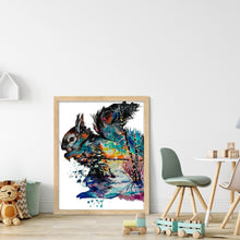 Load image into Gallery viewer, Rabbit (40*50CM) 11CT 3 Stamped Cross Stitch
