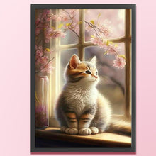 Load image into Gallery viewer, Cat (45*65CM) 11CT 3 Stamped Cross Stitch
