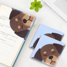 Load image into Gallery viewer, DIY Corner Bookmark 5D Page Book Marks Dog for Home Office School (SQ-001-1)
