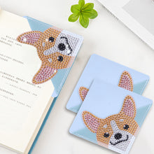 Load image into Gallery viewer, DIY Corner Bookmark 5D Page Book Marks Dog for Home Office School (SQ-001-5)
