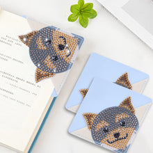 Load image into Gallery viewer, DIY Corner Bookmark 5D Page Book Marks Dog for Home Office School (SQ-001-7)
