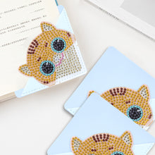 Load image into Gallery viewer, DIY Diamond Painting Corner Bookmark 5D Cat Triangle for Presents (SQ-002-3)
