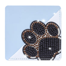 Load image into Gallery viewer, DIY Rhinestones Mosaic Book Mark 5D Cat Paw Triangle for Presents (SQ-003-6)
