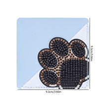 Load image into Gallery viewer, DIY Rhinestones Mosaic Book Mark 5D Cat Paw Triangle for Presents (SQ-003-6)
