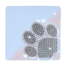 Load image into Gallery viewer, DIY Rhinestones Mosaic Book Mark 5D Cat Paw Triangle for Presents (SQ-003-8)
