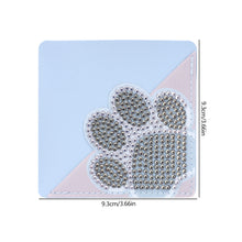 Load image into Gallery viewer, DIY Rhinestones Mosaic Book Mark 5D Cat Paw Triangle for Presents (SQ-003-8)
