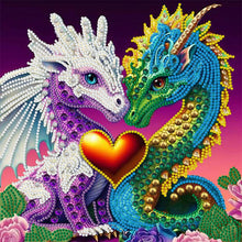 Load image into Gallery viewer, Personality Pterosaur 30*30CM(Canvas) Partial Special Shaped Drill Diamond Painting
