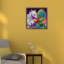 Load image into Gallery viewer, Personality Pterosaur 30*30CM(Canvas) Partial Special Shaped Drill Diamond Painting
